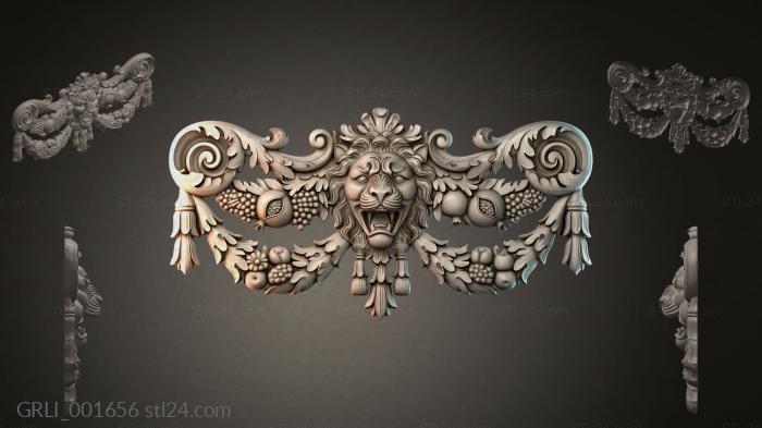 Гирлянды разные (GRLI_001656) 3D модель для ЧПУ станка