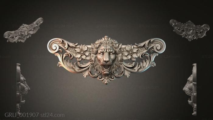 Гирлянды разные (GRLI_001907) 3D модель для ЧПУ станка