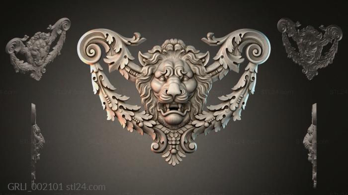 Гирлянды разные (GRLI_002101) 3D модель для ЧПУ станка