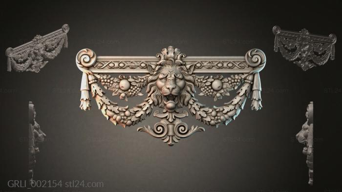 Гирлянды разные (GRLI_002154) 3D модель для ЧПУ станка