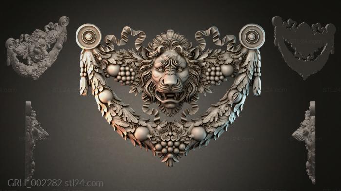 Гирлянды разные (GRLI_002282) 3D модель для ЧПУ станка