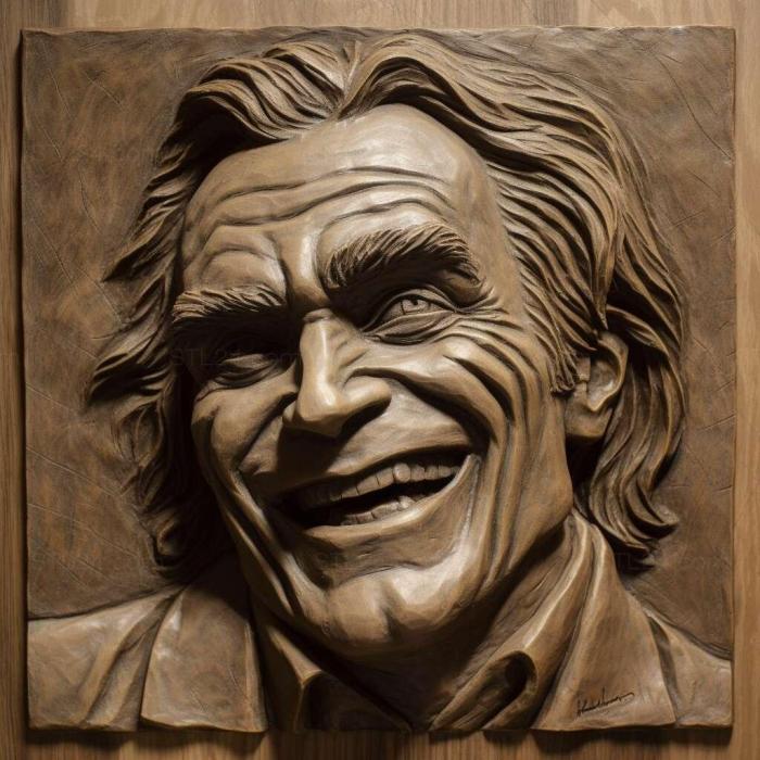 Characters (stl The Joker The Joker actor Joaquin Phoenix 2, HERO_1842) 3D models for cnc