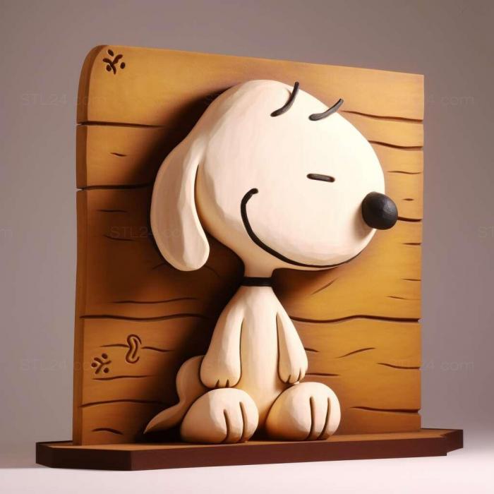 st Snoopy is a character in Peanuts comics 1