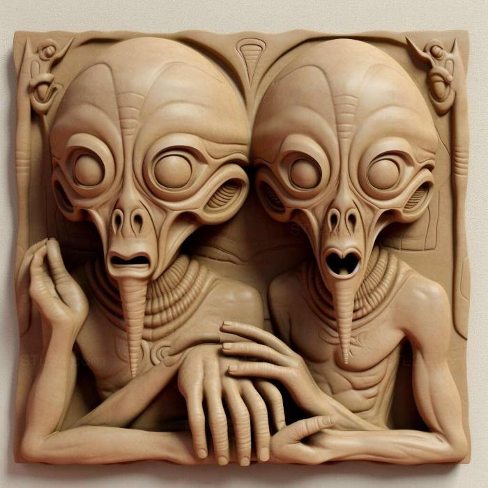 st Alien Alien Bolaji Badeggio and Tom uff Jr 1