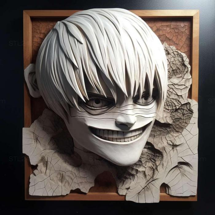 Characters (Tokyo Ghoul re Call to Exist 1, HERO_2745) 3D models for cnc