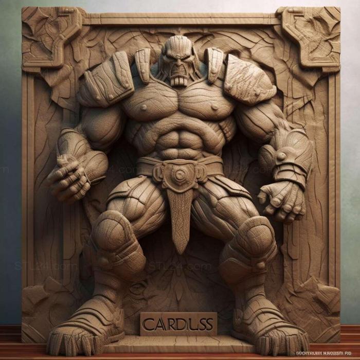 Characters (st Colossus marvel 3, HERO_2955) 3D models for cnc