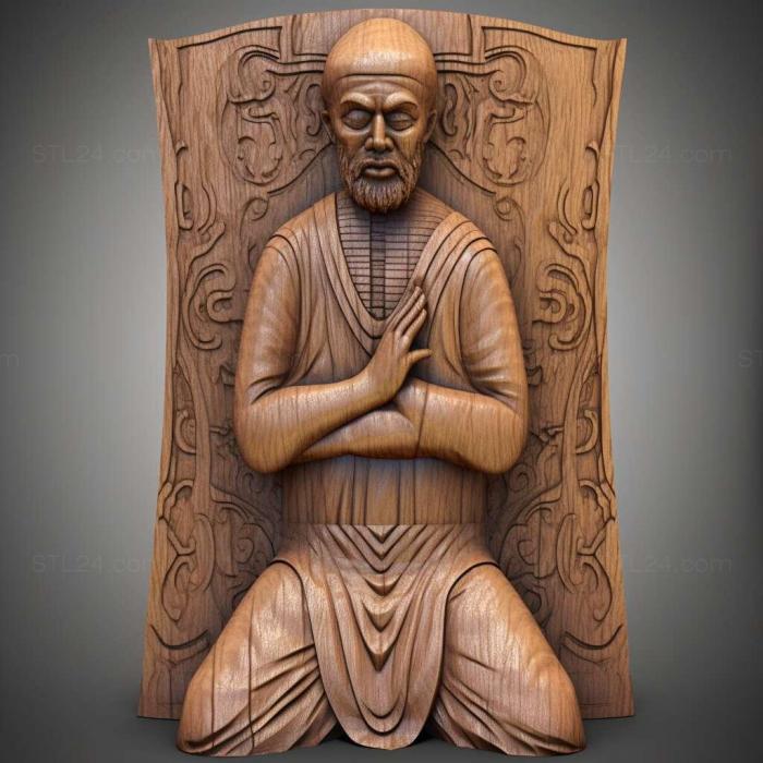 Characters (st Statue of Male Figure 2, HERO_2994) 3D models for cnc