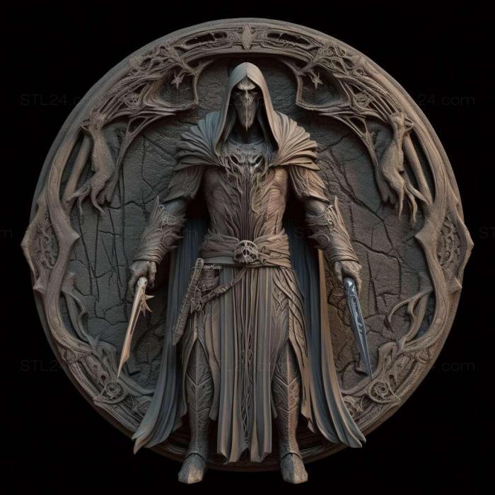 Characters (Middle earth Shadow of Mordor Bright Lord 4, HERO_368) 3D models for cnc
