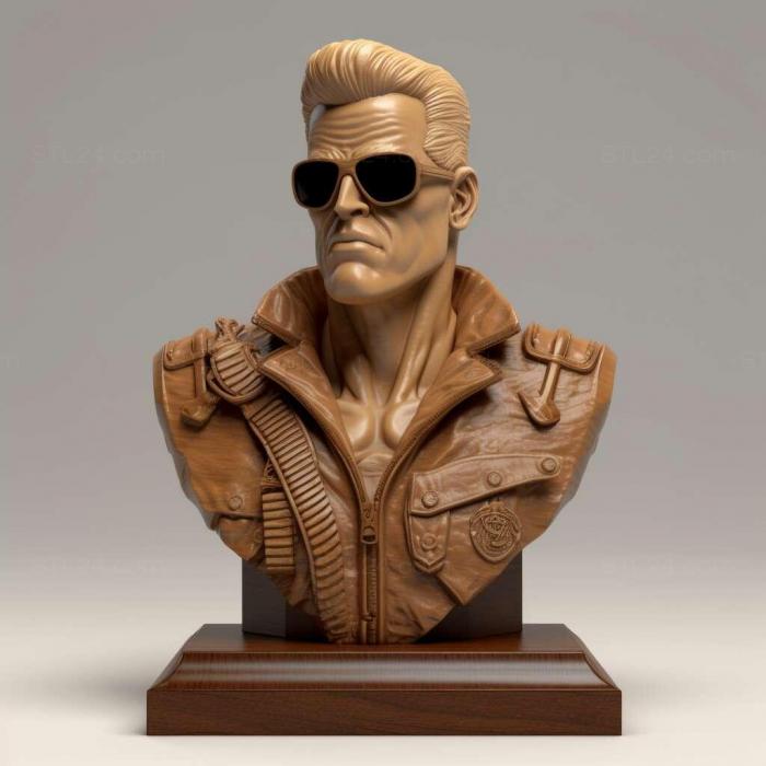 Персонажи (Duke Nukem 3D Да здравствует Король Коллекция 3, HERO_4119) 3D модель для ЧПУ станка