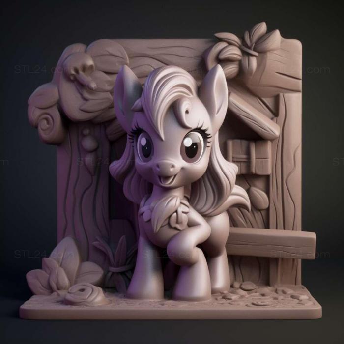 Characters (st Gummi from My ittle Pony Friendship is Miracle 3, HERO_783) 3D models for cnc