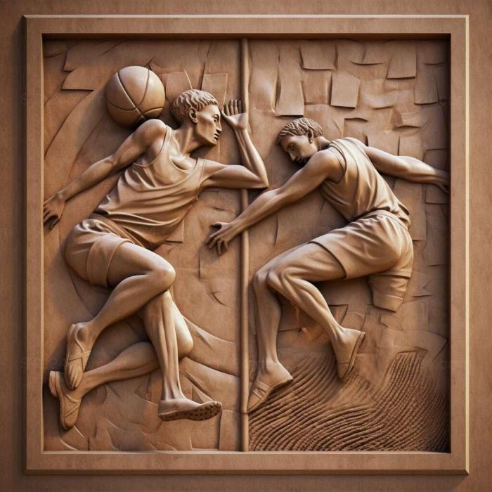 Уличный спортивный Баскетбол 1