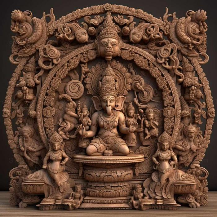 Ideas (Darshan Shastras Hindu 2, IDEA_11862) 3D models for cnc