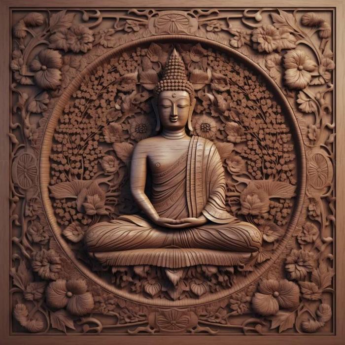 Ideas (Dhamma Buddhist 4, IDEA_11992) 3D models for cnc