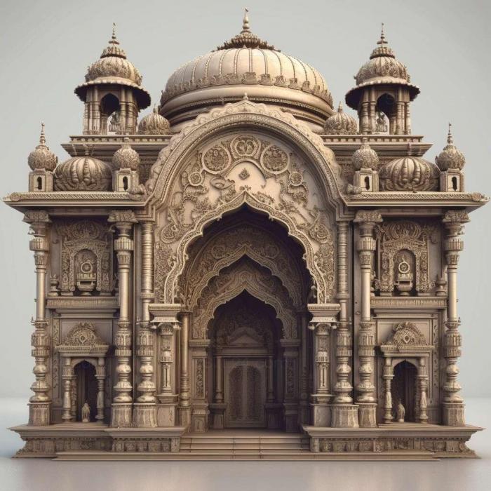 Ideas (Bangla Sahib Sikh 4, IDEA_12204) 3D models for cnc
