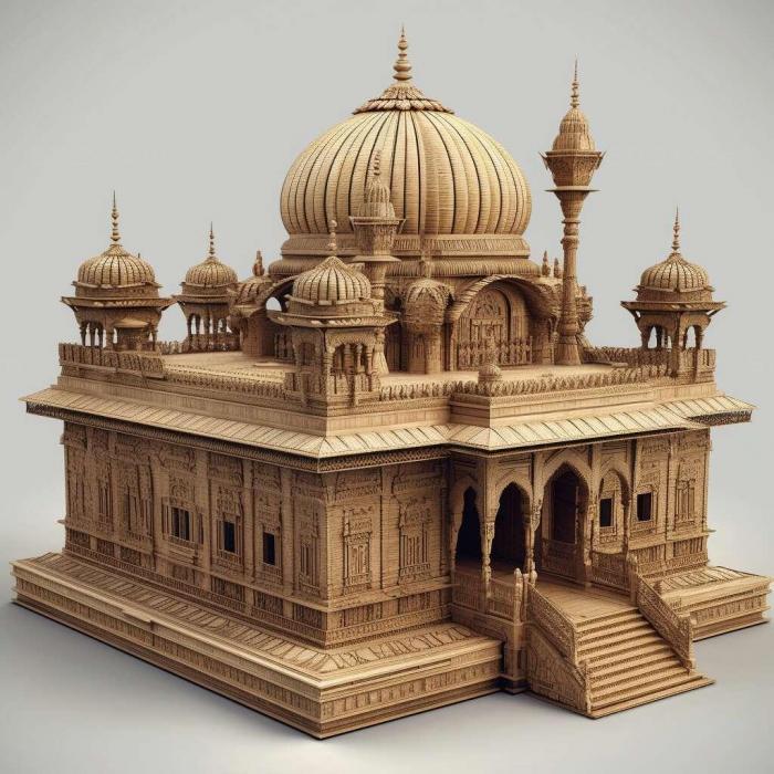Ideas (Bangla Sahib Sikh 2, IDEA_12790) 3D models for cnc
