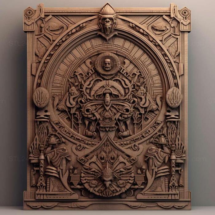 Ideas (Symmetrical tarot 2, IDEA_14586) 3D models for cnc