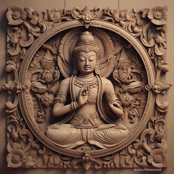 Ideas (Dukkha Buddhist 3, IDEA_14663) 3D models for cnc