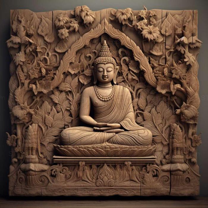 Ideas (Dukkha Buddhist 4, IDEA_14664) 3D models for cnc