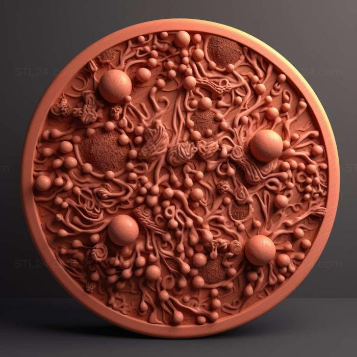 Идеи (Peliococcus orientalis 4, IDEA_20108) 3D модель для ЧПУ станка