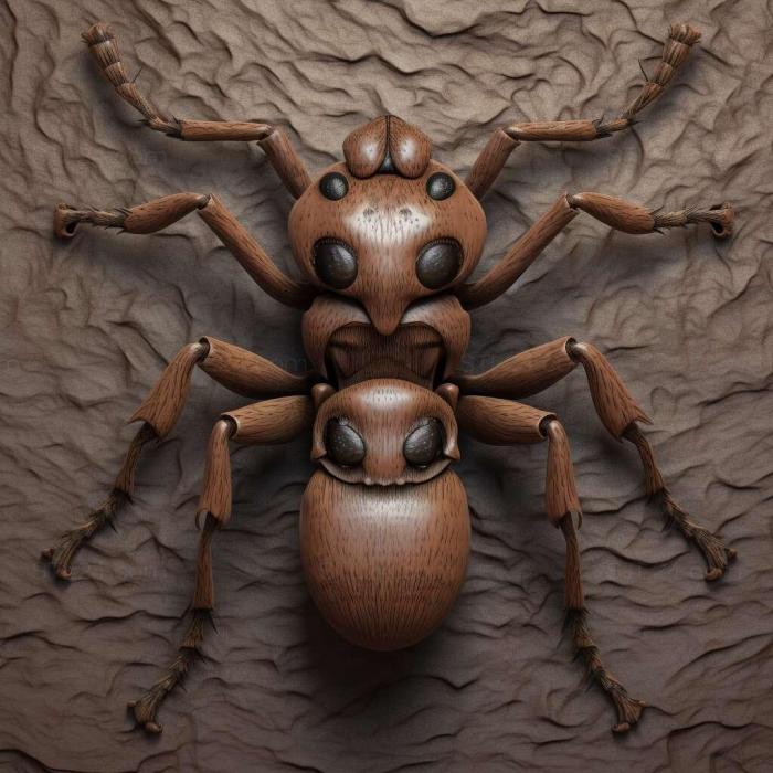 Ideas (Polyrhachis schellerichae 2, IDEA_20666) 3D models for cnc