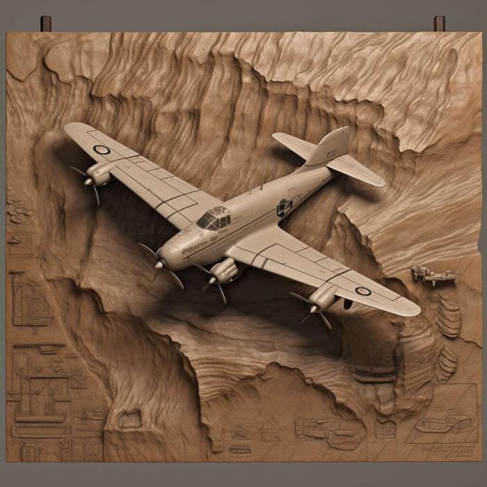 Ideas (IL 2 Sturmovik Cliffs of Dover 1, IDEA_22669) 3D models for cnc