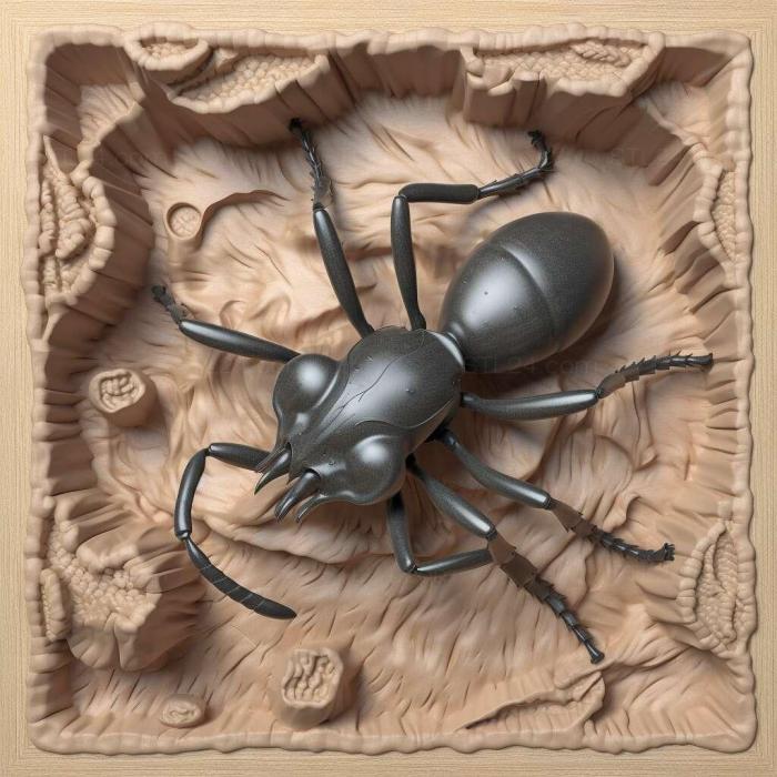 Ideas (Polyrhachis schellerichae 2, IDEA_28274) 3D models for cnc