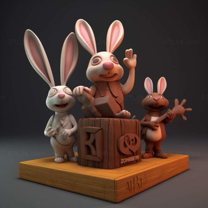 Ideas (Raving Rabbids Party Collection 1, IDEA_3145) 3D models for cnc