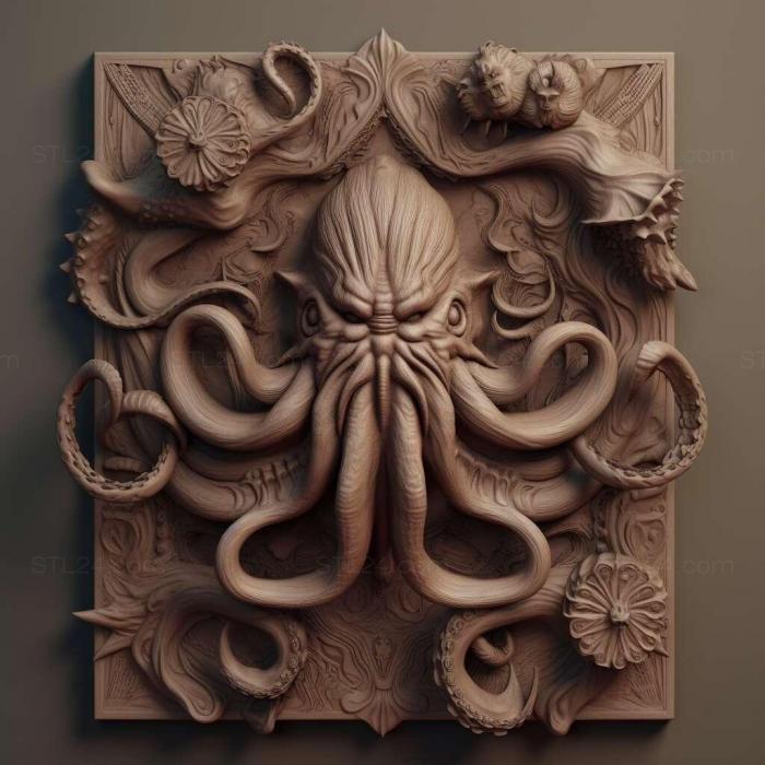 Ideas (Cthulhu Saves Christmas 3, IDEA_33995) 3D models for cnc