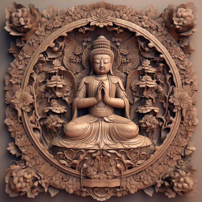 Ideas (Enlightenment Buddhist 3, IDEA_35043) 3D models for cnc