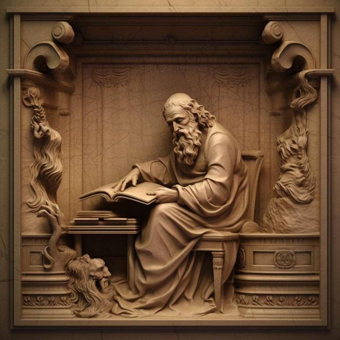 Ideas (Secrets of Da Vinci The Forbidden Manuscript 4, IDEA_37344) 3D models for cnc