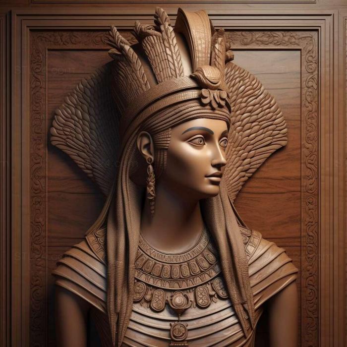 Ideas (Cleopatra detailed 2, IDEA_38522) 3D models for cnc
