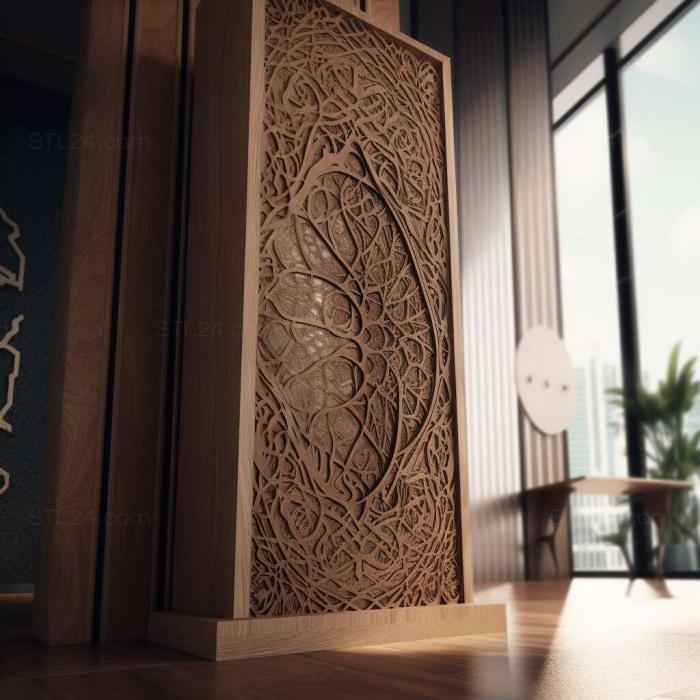 Ideas (Arabtec Tower UAE Dubai 4, IDEA_39608) 3D models for cnc