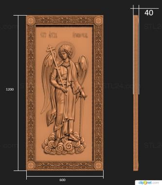 Icons (Guardian Angel Icon, IK_1885) 3D models for cnc