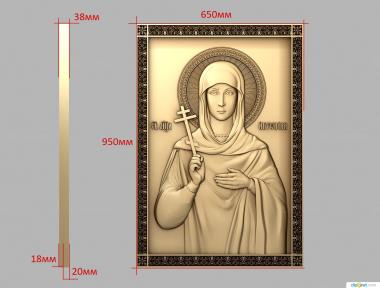 Icons (Saint Antonina, IK_1910) 3D models for cnc