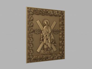 Icons (Saint Andrew the First-Called, IK_1919) 3D models for cnc