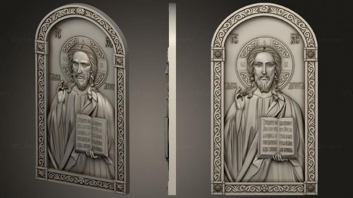 Icons (Jesus Christ, IK_1961) 3D models for cnc