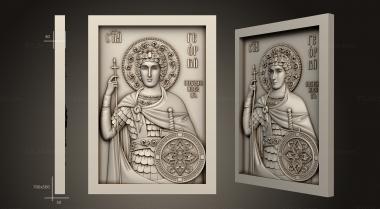 Icons (Icon of St. George, IK_1967) 3D models for cnc