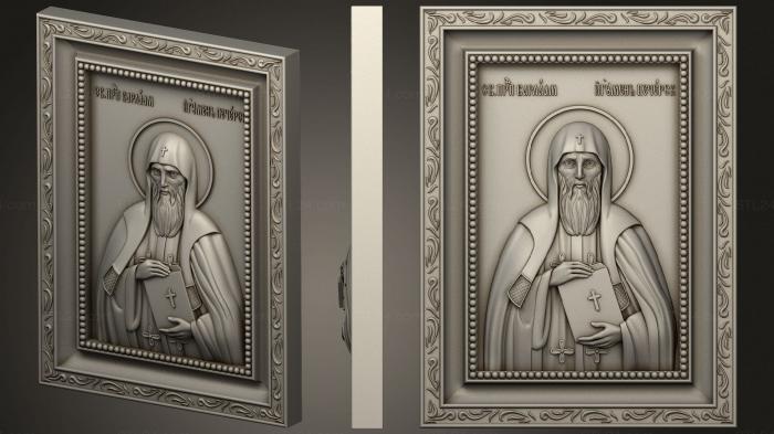 Icons (Icon of Barlaam, IK_1973) 3D models for cnc