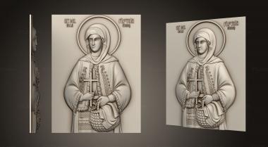 Icons (Icon of the Most Holy Theotokos, called Troeruchitsa, IK_1978) 3D models for cnc