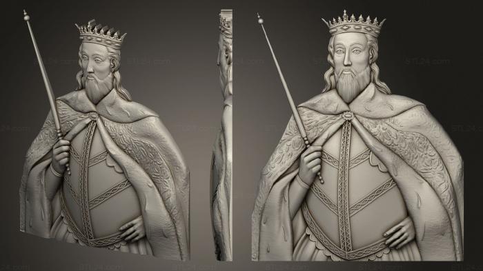 Icons (King Casimir of Poland, IK_1987) 3D models for cnc