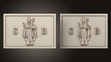 Icons (Icon of Blaise of Sebaste, IK_1990) 3D models for cnc