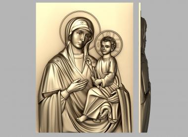 Icons (Our Lady of Georgia, IK_1994) 3D models for cnc