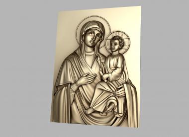 Icons (Our Lady of Georgia, IK_1994) 3D models for cnc