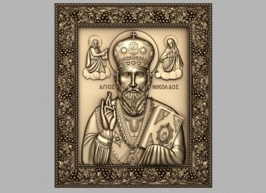 Icons (St. Nicholas, IK_1997) 3D models for cnc