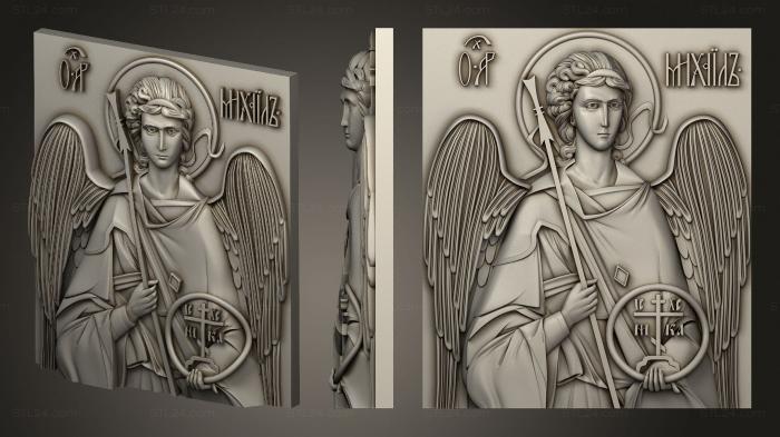 Icons (Archangel Michael, IK_1998) 3D models for cnc