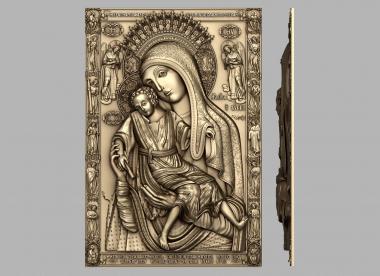 Icons (Icon of the mother of god, IK_2004) 3D models for cnc