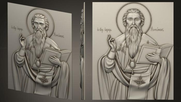 Icons (Icon of St. Antip, IK_2007) 3D models for cnc
