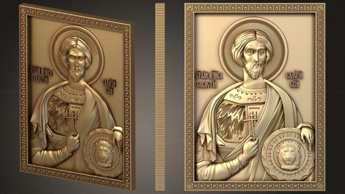 Icons (Icon of Valery Melitinsky, IK_2022) 3D models for cnc