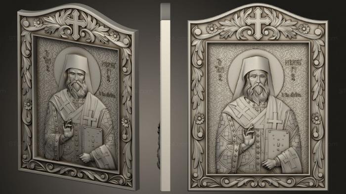 Icons (Nektary of Aegina, IK_2029) 3D models for cnc