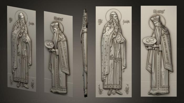 Icons (The prophet Zechariah and Melchizedek, IK_2046) 3D models for cnc